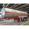 Трейлер топливозаправщика цапфы 40T 35ft транспорта Tri Semi для нефти топлива